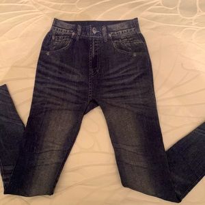 Ardene Faux Jean Leggings